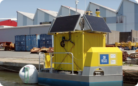 buoy on the quay